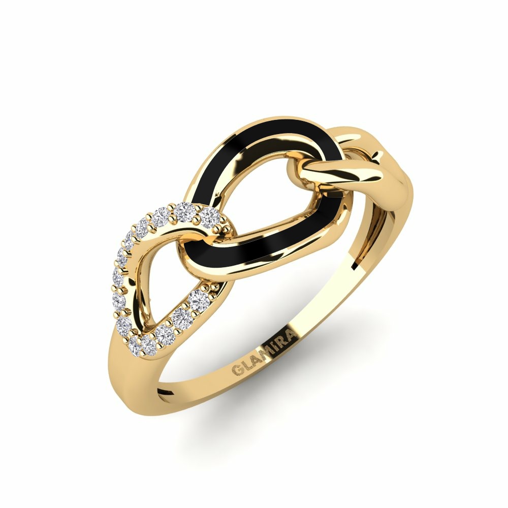 Fashion Ring Srengenge Gelbgold 585 Diamant