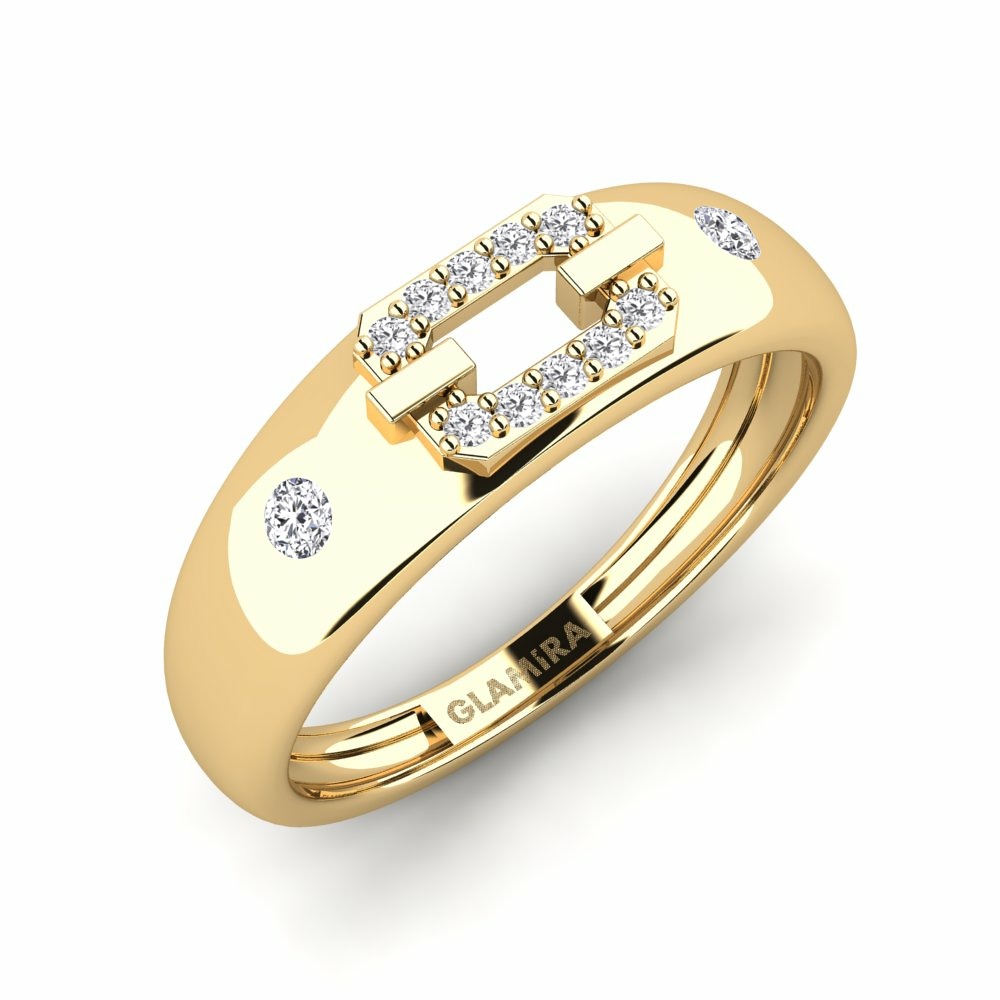 Fashion Ring Vavega Gelbgold 585 Diamant