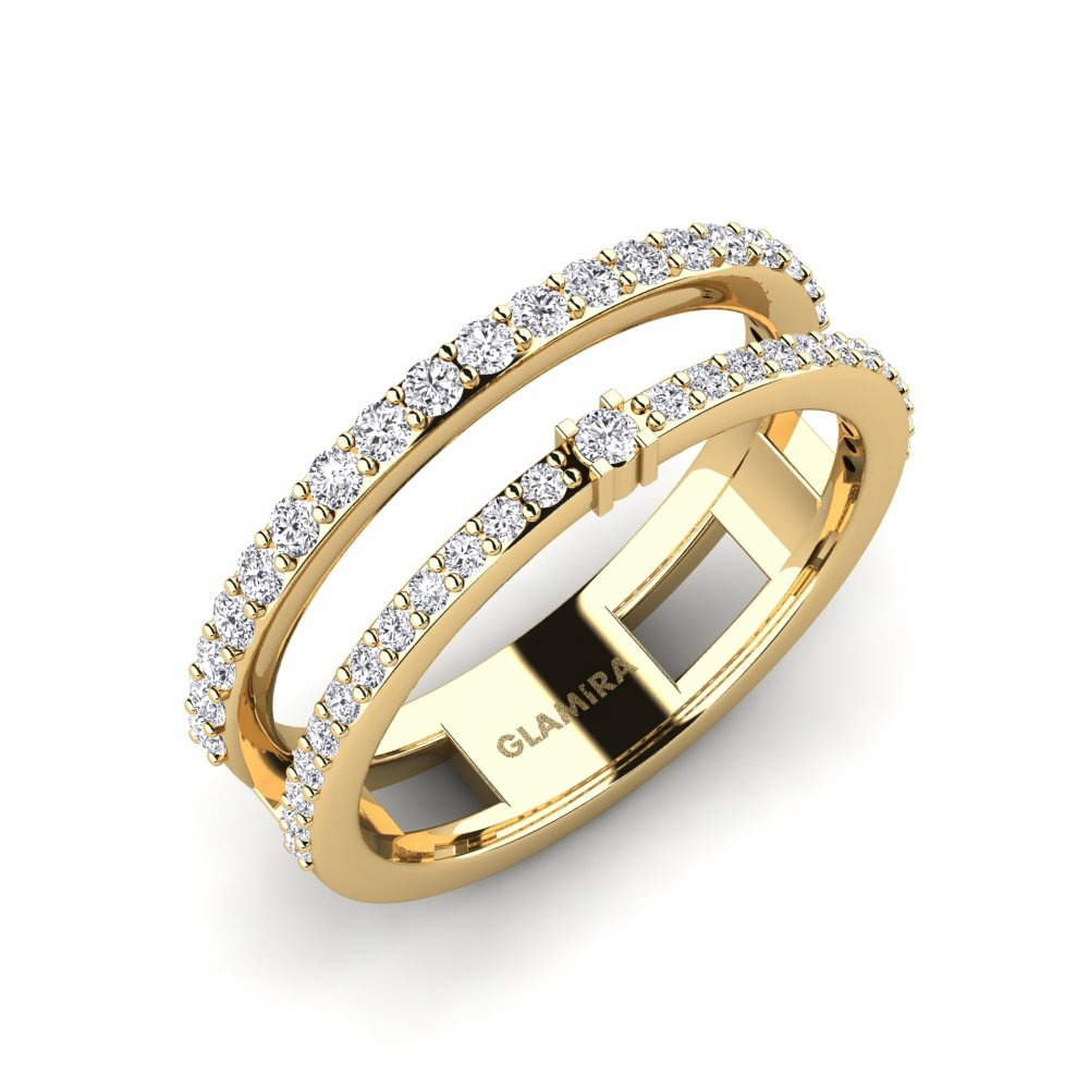 Eternity Ring Jehon Gelbgold 585 Diamant